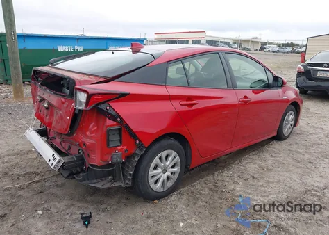 2022 Toyota Prius Le from USA, damaged, VIN JTDKAMFU9N3182617